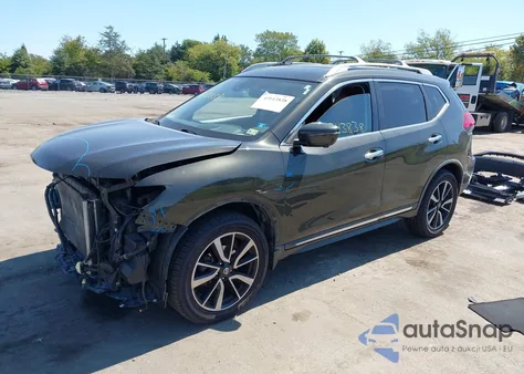 2017 Nissan Rogue Sl z USA, uszkodzony, nr VIN JN8AT2MV7HW277500